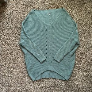 S, Charlotte Russe, Blue, Scoop Neck Sweater